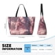 thumbnail image 4 of Fotbe Pink Lotus Buddha Bolsa de Viaje para Playa - Resistente al Agua, Bolsa Tote de Gran Capacidad y Ligera con 7 Bolsillos para Mujeres y Hombres, 4 of 7