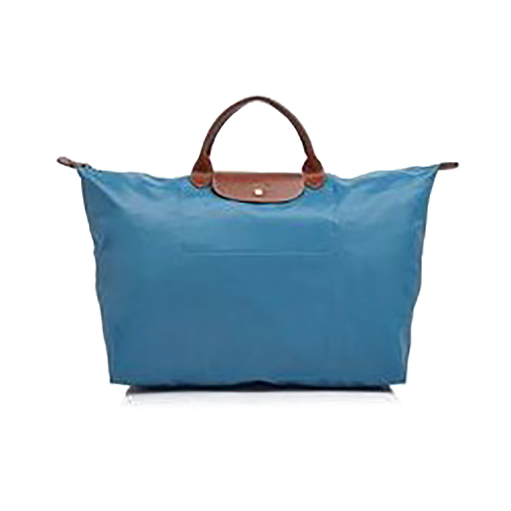 Pliage cloth travel bag Longchamp Blue in Cloth - 28407916