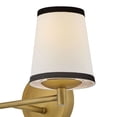 thumbnail image 3 of 57052LCB-OW Hinkley Lighting Sonia - 10W 2 LED Small Bath Vanity-7.5 Inch Tall and 15.75 Inch Wide, 3 of 9