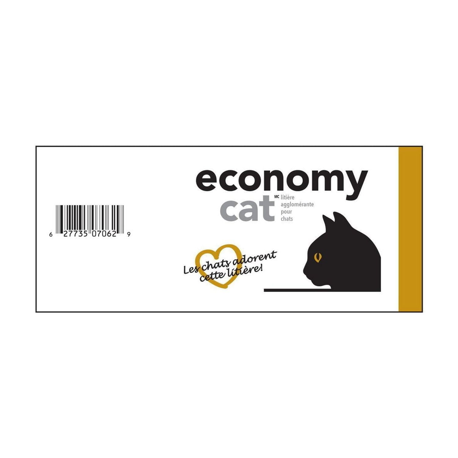 Economy Cat Clumping Cat Litter is made with 100% Natural Clay. Fragrance Free, clumps hard and fast for easy waste removal.