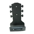 thumbnail image 2 of Soporte de pared para guitarra genérico, sin perforaciones, gancho para ukelele, accesorios de 3,2" Negro, 2 of 9