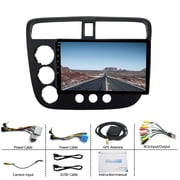 Zcargel 9 Inch Car Stereo Radio for Honda Civic 2000 2001 2002 2003 2004 2005 for Apple CarPlay and Android Auto, Android 13.0 Touch screen Head Unit with Backup 2GB+32GB