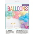 thumbnail image 3 of Pastel Assorted Foil Confetti & Latex Balloon Arch Kit, 40pc, 3 of 3
