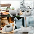 thumbnail image 4 of EeaseCA Sauce Container Sauce Boat Ceramic Milk Sauce Cup Ceramic Gravy Boat Gravy Container, 4 of 8