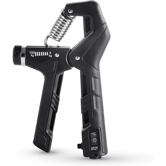 Hand Gripper Strengthener, Adjustable Resistance 22-220Lbs (10-100kg) Forearm Exerciser, Grip Strength Trainer for Muscle Building & Injury Recovery,
