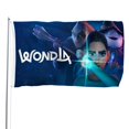 thumbnail image 1 of WondLa Bandera impresa con temática, regalo perfecto para fanáticos, amigos y familiares, y adecuada para actividades al aire libre e interiores, decoraciones de fiesta. 90 cm × 150 cm., 1 of 6