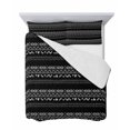 thumbnail image 7 of Black and White Geometric Twin XL Size Down Alternative Comforter,Lightweight Comforter Quilt Bedding Set with Pillow Shams Modern Abstract Art Aesthetics Bed Comforter Duvet Insert 68"x98", 7 of 7
