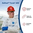 thumbnail image 4 of DuPont TY122SWHMD0006G1 Tyvek Hooded Coveralls, 2XL Size, Pack of 25, 4 of 8