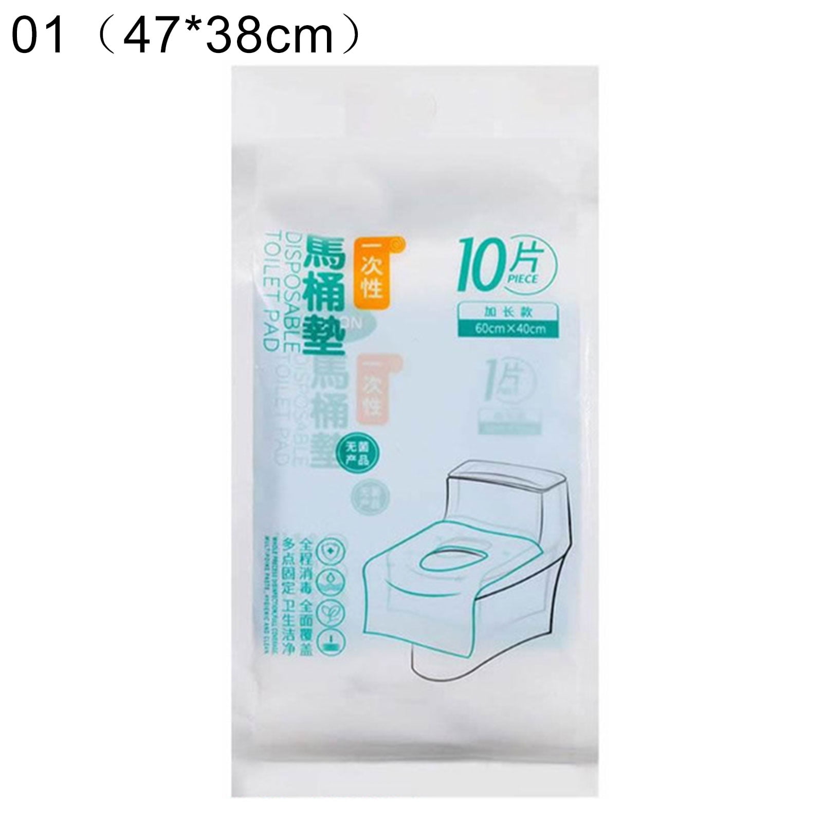 Toilet Seat Covers Disposable, 10 counts Individually Wrapped