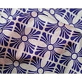 thumbnail image 5 of oneOone Silk Tabby Royal Blue Fabric Mosaic Sewing Craft Projects Fabric Prints By Yard 42 Inch Wide, 5 of 6
