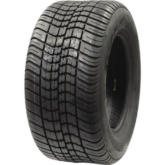 Ocelot WG02 205/50-10 Golf Cart Tire – 4-Ply Durable, Tubeless, Non-Directional Street Style Tread, Turf Friendly, Long-Lasting Performance & Versatile