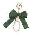 thumbnail image 1 of Qarigey LLavero nuevo gran Bowknot perla Metal llaves anillo accesorio colgante elegante sólido encontrar ganchos colgantes para almacenamiento Viajes, Equipaje y Accesorios Varios Tipo-04 Qarigey AP018166-04, 1 of 6