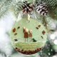 thumbnail image 3 of Seyotauo Sea Glass Friendship Heart Ornament Keepsake, Unique Round Sea Glass Christmas Tree Hanging Ornaments, Friendship Acrylic Decor for Home Office Christmas Tree Festive Ambiance Decorations, 3 of 7