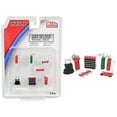 thumbnail image 2 of Mechanic Tool Set of 7 pieces Red for 1/64 Scale Models by American Diorama, 2 of 2