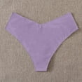 thumbnail image 5 of MSJUHEG Bikini Bottoms for Women,Bathing Suit Bottoms for Women Tummy Control,Scrunch Butt Bikini Bottoms,V Cut Bikini Bottom,Scrunch Bikini Bottoms,High Waisted Bikini Bottoms Purple M, 5 of 5