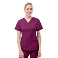 thumbnail image 2 of Adar Uniforms Women’s Scrub Set - Enhanced V-Neck Top/Multi Pocket Pants, 2 of 7