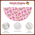 thumbnail image 3 of Sikiie Cute Flamingo Nativity Christmas Tree Skirt, Jesus Christian Winter Holiday Tree Mat Decoration(30-48IN), 3 of 6