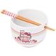 thumbnail image 1 of Ramen Bowl Silver Buffalo Hello Kitty Nissin de 600 ml con palillos, 1 of 5