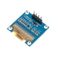 thumbnail image 3 of Módulo de pantalla OLED LCD de 0.96 pulgadas de Uxcell con 4 pines soldados, pantalla de 128x64, comunicación I2C IIC, color de pantalla azul, 3 of 6