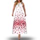 thumbnail image 2 of Vestido sin mangas con hombros descubiertos y cuello redondo estampado a la moda de verano para mujer Pompotops  ghjkhdj6557, 2 of 5