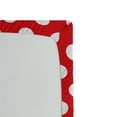 thumbnail image 3 of Ambesonne Retro Fitted Sheet, Pop Art White Polka Dots, Full Size, Vermilion White, 3 of 3