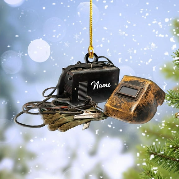 Personalized Mechanic Tools Ornaments, Custom Mechanic Christmas Ornaments, Mechanic Worker Lover, Gift Ornament Christmas Tree Hanging Pine Decorations, Mechanic Gift (M17) - 2857