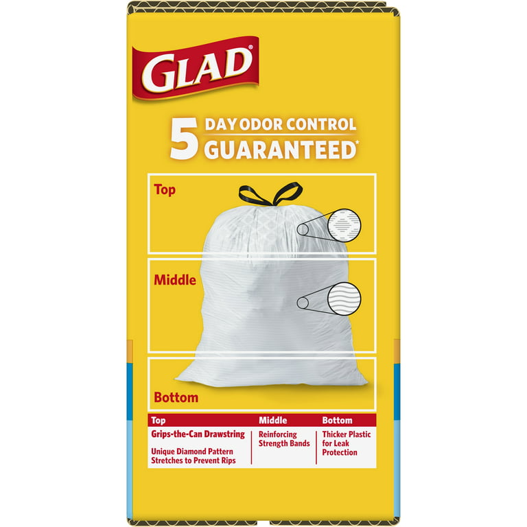 Flex Odor Control Tall Kitchen Trash Bags - 13 Gallon - 30ct : Target