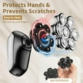 thumbnail image 2 of Nogroa Head Shavers for Bald Men, Magnetic Electric Razor, 7D Rotary Shaver 5 in 1 Grooming Kit, IPX7 Waterproof, Wet/Dry, LED Display, Rechargeable, Cordless, Silver, 2 of 9