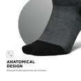 thumbnail image 4 of Feetures Elite Max Cushion No Show Tab - Running Socks for Men & Women - Athletic Compression Socks - Moisture Wicking - L, New Gray-3Pair, 4 of 8