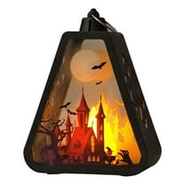 chaungfeng Halloween Decorations and Props, Halloween Hand-pumpkin Lantern Pendant,for Outdoor Indoor Garden Yard Porch Home Party Deco,4"x2"x5"