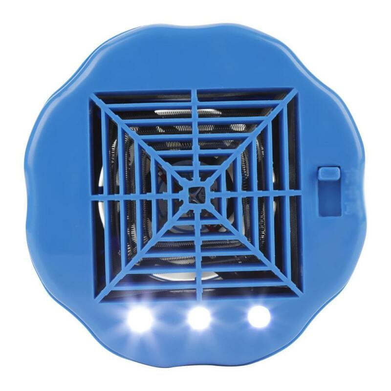 Blue Cultivation Heating Lamp Thermostat Fan Heater Light 220V  For Chicken Pigs 