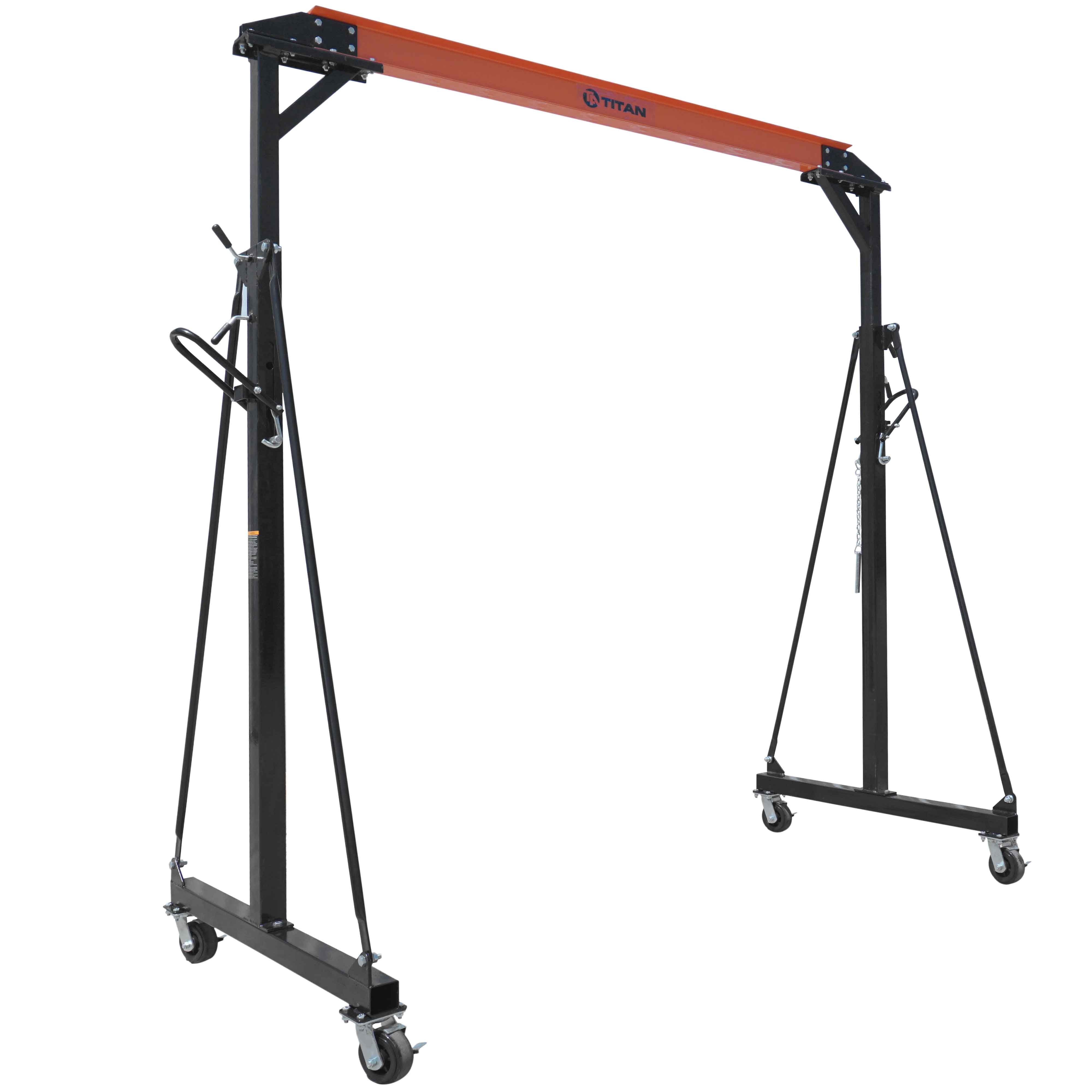 Titan Adjustable Gantry Crane 2000 lb Capacity