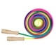 thumbnail image 1 of Cuerda para saltar, cuerda para saltar para niños, mango de madera ajustable, cuerda para saltar arcoíris para niños y niñas, ejercicio y juegos al, 1 of 9