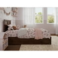 thumbnail image 5 of Felicity Twin Wood Platform Bed with Panel Footboard and Twin Trundle in Walnut, 5 of 10