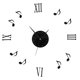 thumbnail image 3 of Reloj De Pared Sin Marco, Autoadhesivo Sin Marco, Efecto 3D, Acrílico, Reloj De Pared Simple, Nota Para Sala De Estar Para Decoración Del Hogar ANGGREK Ocean Broad Surfboard Fins, 3 of 8
