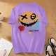 thumbnail image 5 of Playeras De Hombre Camiseta Informal De Verano De Manga Corta Con Cuello Redondo Y Estampado De Letras Y Caras Para Hombre, 5 of 5