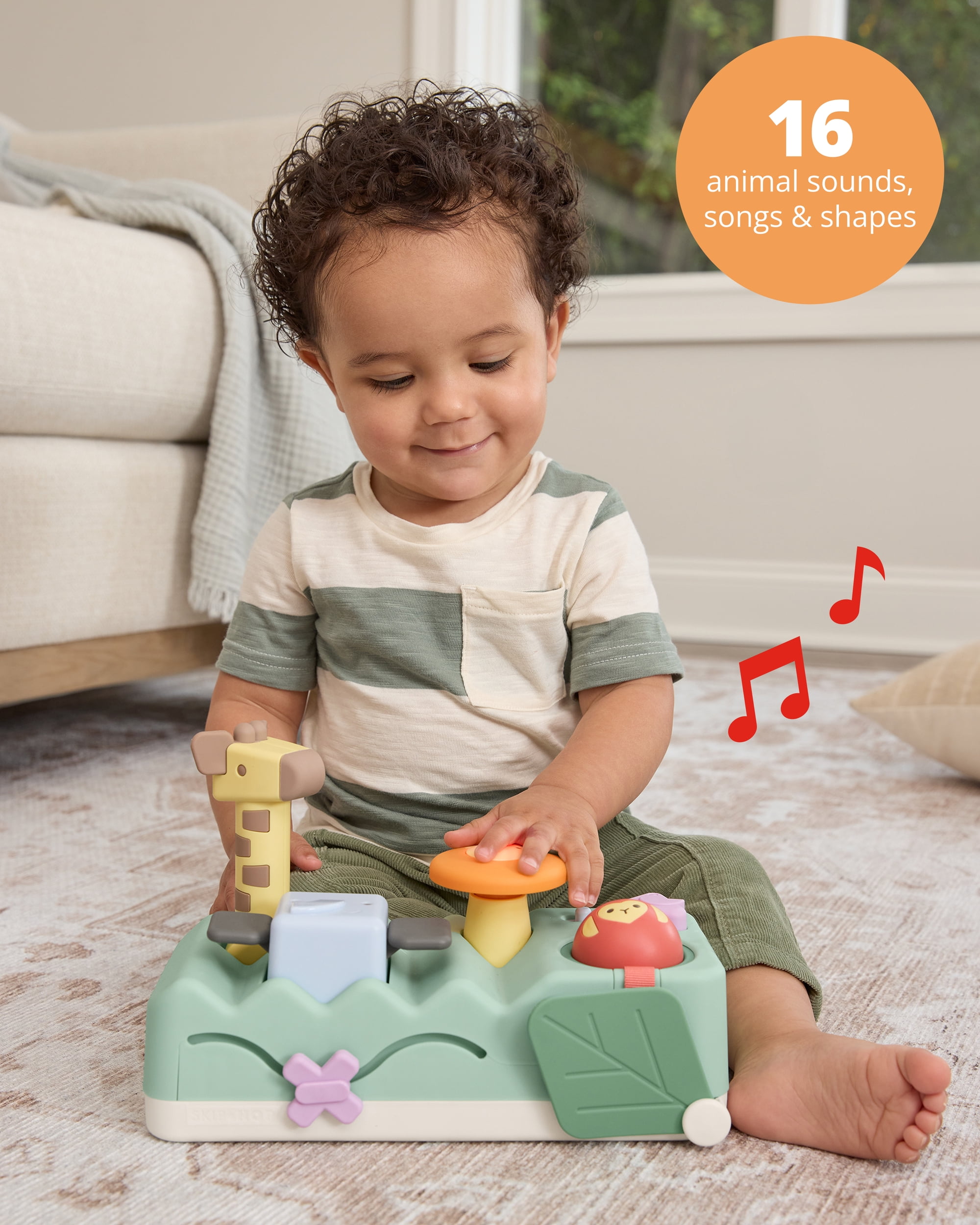 Skip Hop Geometric Wonders Musical Pounding Bench