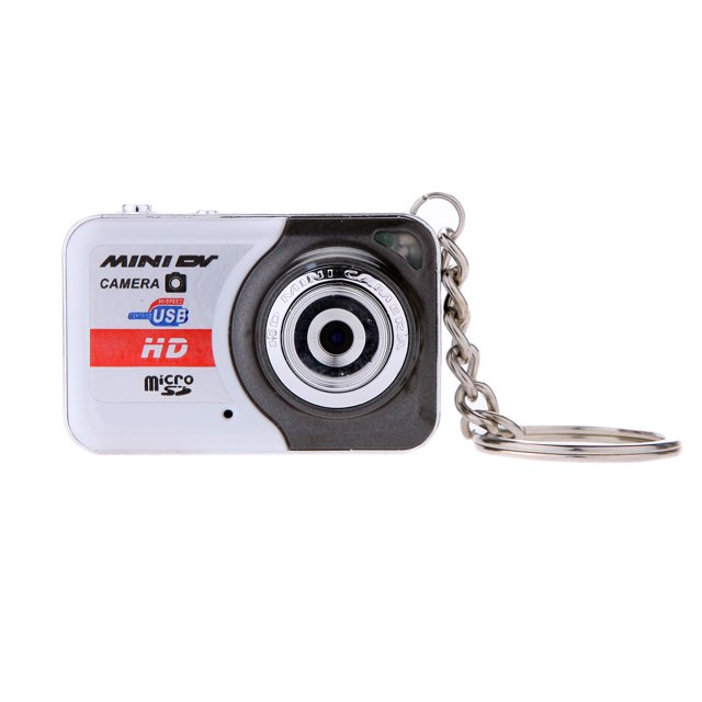 Minicámara Ultra Mini DV Cámara Digital X6 Portátil HD de Alta Definición Soporte de Tarjeta TF de 32GB con Micrófono Meterk Mini cámara