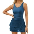 thumbnail image 1 of Jamicy Maillots de Bain une Pièce pour Femmes Cadeau pour Femmes Robe de Bain une Pièce pour Femmes Maillot de Bain Contrôle du Ventre Jupe de Bain Modeste, 1 of 9