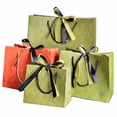 thumbnail image 2 of Bolsa de regalo verde del Festival del Medio Otoño con mano, bolsa de embalaje, bolsa de ropa ligera de lujo, bolsa de almacenamiento de dulces, cinta de regalo, 2 of 5