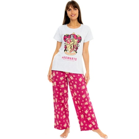 

Harry Potter Womens Hogwarts Short Sleeve Pajamas Sizes S-XXL