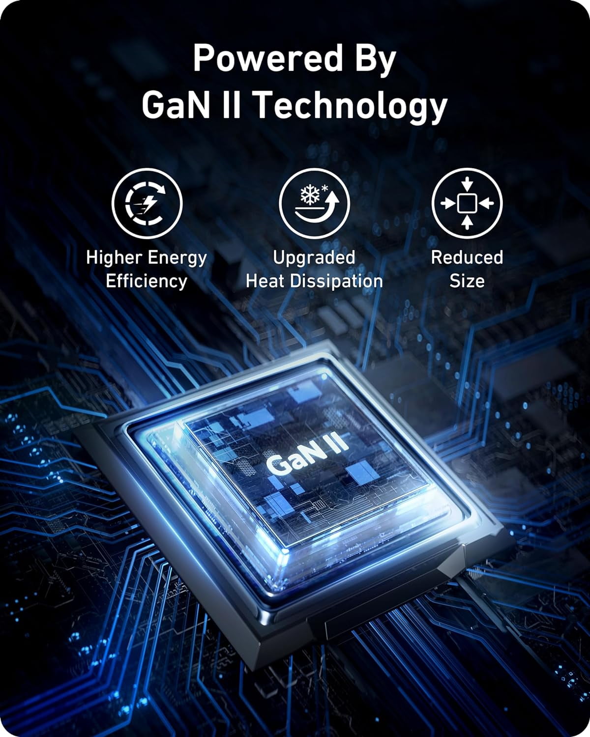 Anker Nano 100W USB-C Charger, 3-Port Fast Compact GaN Charger, Compatible for MacBook Pro/Air, ThinkPad, Dell, iPad Pro, iPhone 15 Series, Galaxy S23, and More (USB-C to USB-C Cable Included)