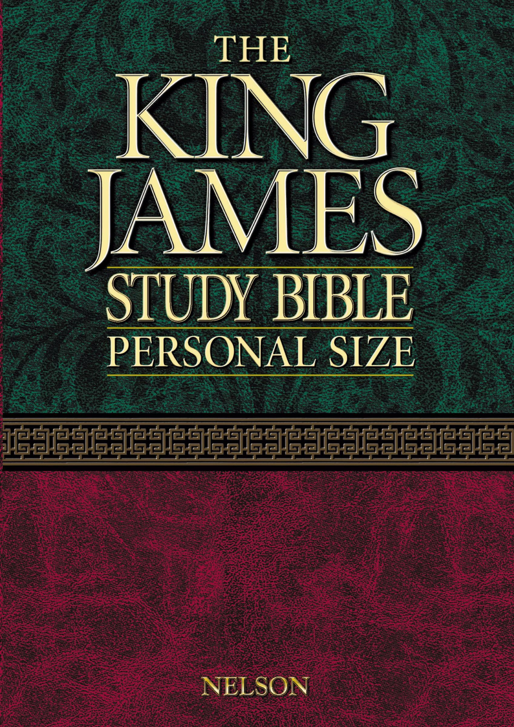 KJV King James Study Bible (Second Edition)-Hardcover - Walmart.com ...