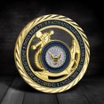 thumbnail image 3 of Moneda conmemorativa de la Marina de los Estados Unidos en honor a su compromiso con el coraje, 3 of 3
