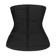 thumbnail image 2 of YIANNA Latex Waist Trainer for Women Tummy Control Jsculpt Sweat Slimming Belt Workout Training Sport Girdle Black-XS, 2 of 7