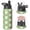 Black-2, variant on Christmas 18 oz Insulated Stainless Steel Water Bottle with Straw & Cleaning Brush , Leakproof, BPA-Free, 304 Stainless Steel, Wide Mouth, Travel Mug for Car, Gym, Office