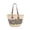 White, variant on Handwoven Straw Shoulder Bag Summer Beach Tote Woven Purse Casual Travel Handbag