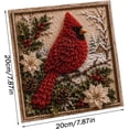 thumbnail image 3 of Clearance! 3D Christmas Fabric Poke Art Kit, DIY Christmas Craft Kit for Adults & Beginner, Handmade Fabric Poke Art Kit, Holiday Home Decor, Healing Stress-Relieving.C, 3 of 5