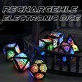 thumbnail image 4 of Juego de dados luminosos ANGGREK electrónicos para mesa, 4 of 8