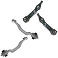 thumbnail image 1 of TRQ Brazo de control inferior delantero izquierdo y derecho con rótula, juego de 4 piezas compatible con Mercedes-Benz E320 E500 E55 AMG E350 E550 E63 AMG 2006 CLS500 CLS55 AMG 2007-2011 CLS550 CLS63, 1 of 1